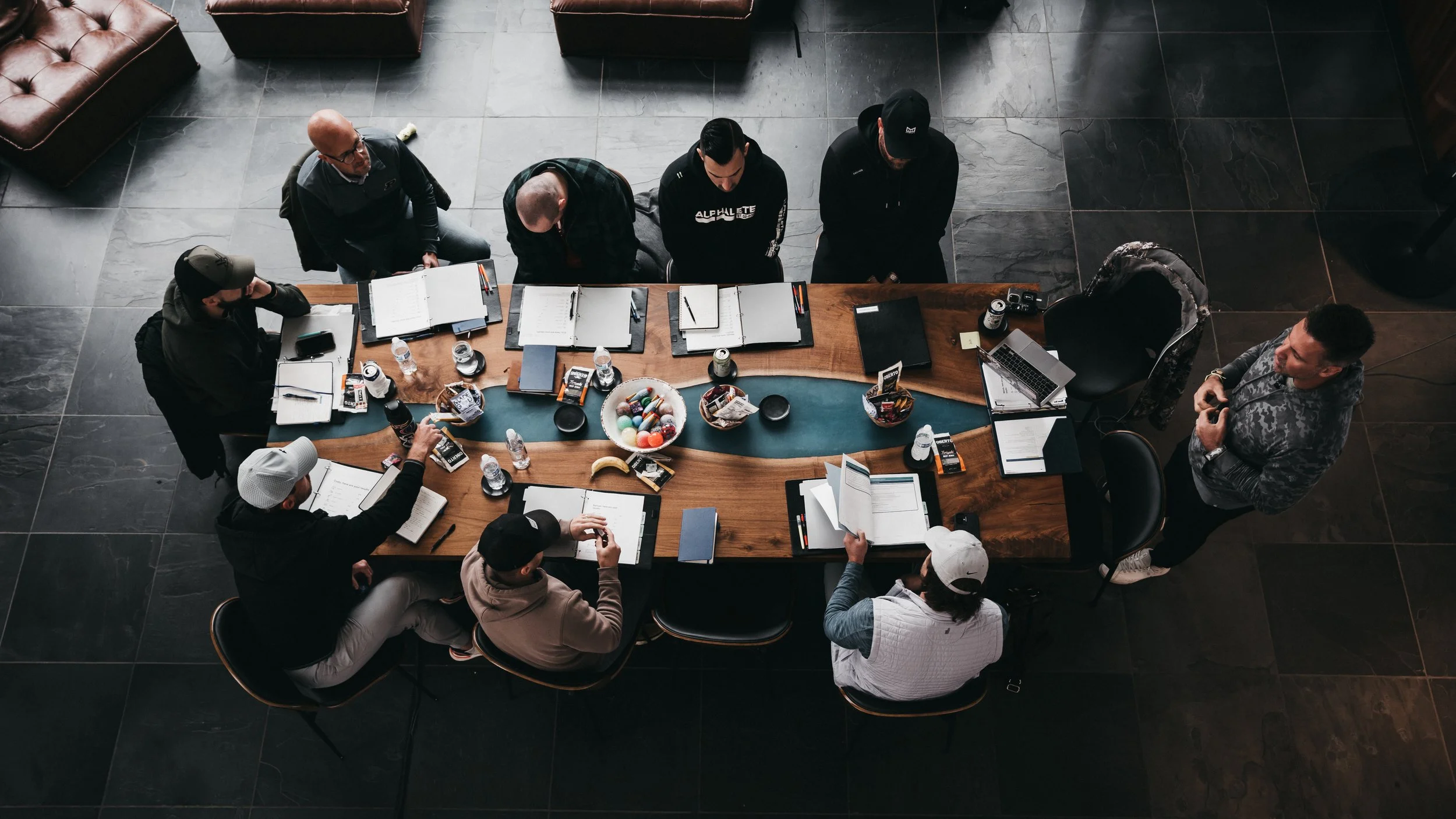 Bridge Builder Mastermind members around the table